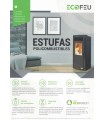 ESTUFA DE PELLET ECOFEU 12  KW ECOFOREST