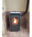 ESTUFA DE PELETS ECOFOREST MODELO NETFLAME 7 KW 